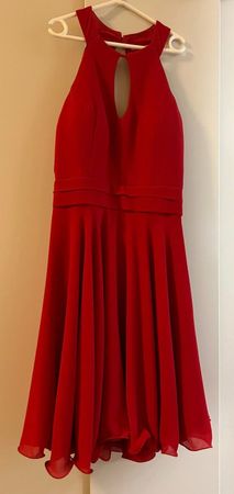 Rotes Cocktailkleid / Partykleid, Grösse 36, festlich!