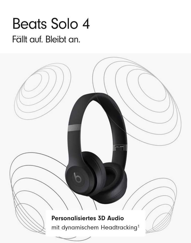 Beats Cuffie: Beats Solo 4 – Nuovo e nell'imballaggio originale da Oftringen venduto da bur_w5ds 2