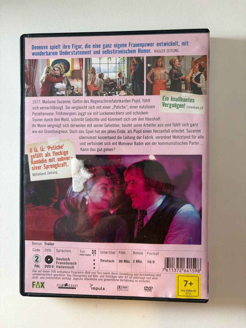 Tous les DVDs: Potiche – Das Schmuckstück – D'occasion à Zürich par SwissMarket24 1
