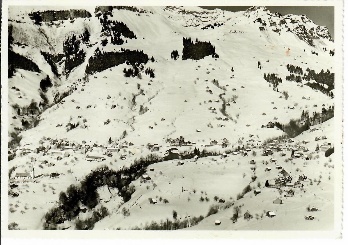 Cartoline postali: Flugaufnahme Amden – Usato da Hochdorf venduto da Ziegel-16