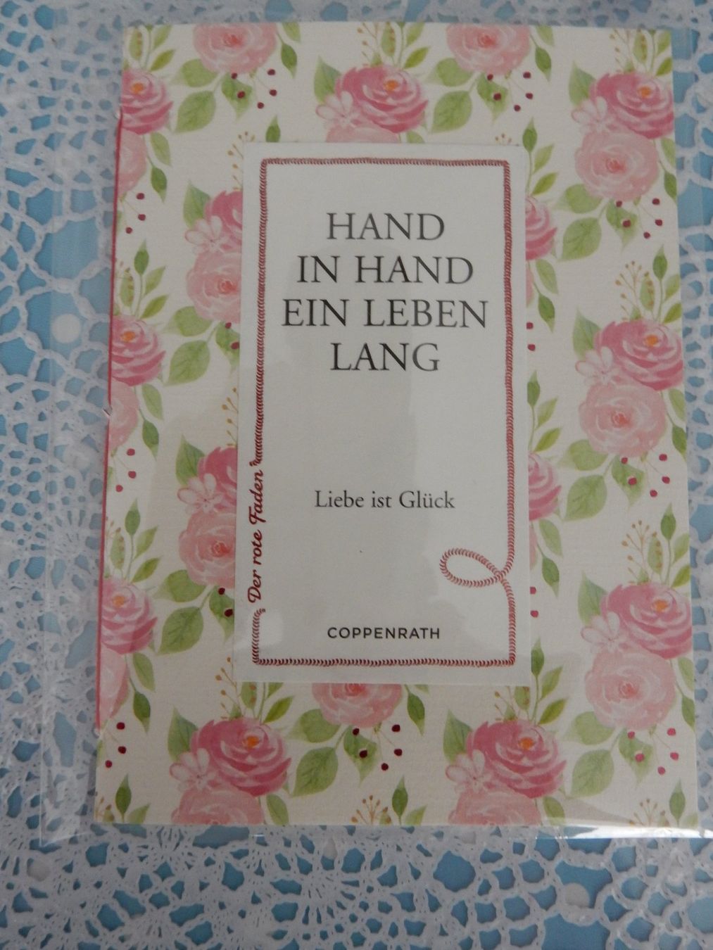 Libri: Geschenkbuch "Hand in Hand ein Leben lang" Coppenrath – Nuovo e nell'imballaggio originale da Jona venduto da JOberg_25