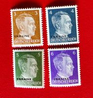 DEUTSCHES REICH HITLER ÜBERDRUCK "OSTEN" 1941** POSTFRISCH