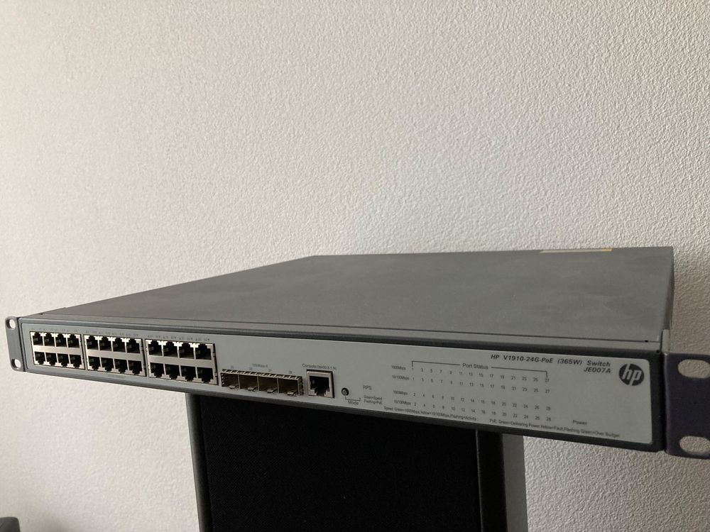 HP V1910-24G PoE Switch | Kaufen auf Ricardo