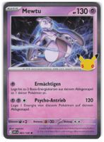 Mewtu / Mewtwo / 30 Jahre / 30C 063