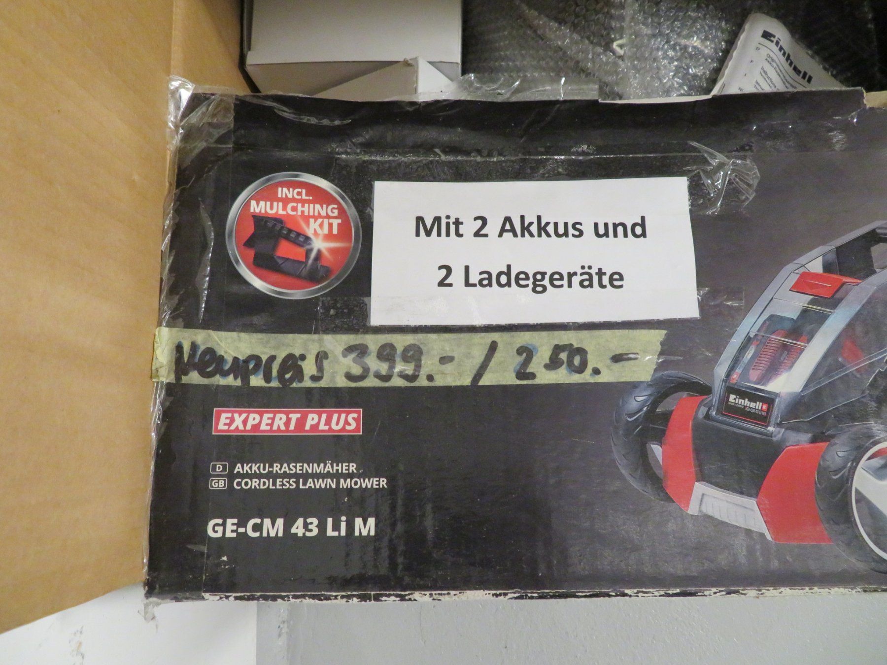 Einhell Tagliaerba: Einhell Elektrischer Rasenmäher – Usato da Reinach BL venduto da WBZ-Flohmarkt 5