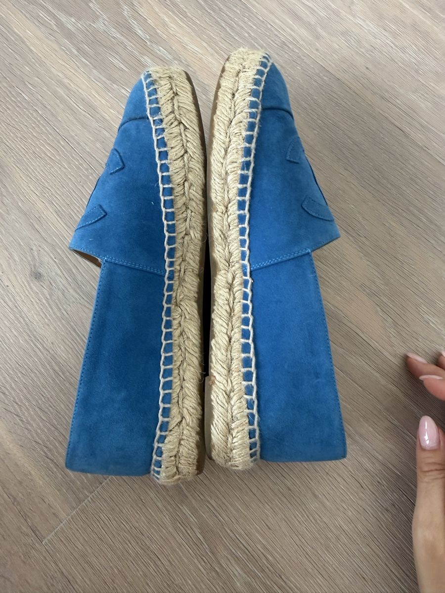 Chanel Chaussures femmes: Chanel Suede Espadrilles, Size 38 💙 – D'occasion à Zug par Beolingus22 2