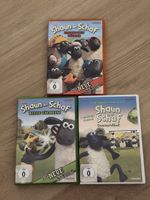 3 Shaun das Schaf DVDs gebraucht guter Zustand