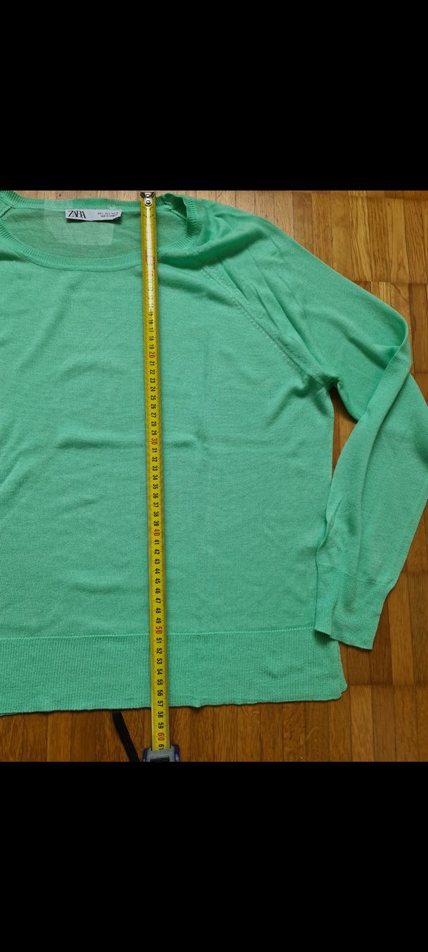 Zara Maglioni & Felpe: Frühlingspullover Pullover gr L Zara grün – Usato da Emmenbrücke venduto da gatasalvache 2
