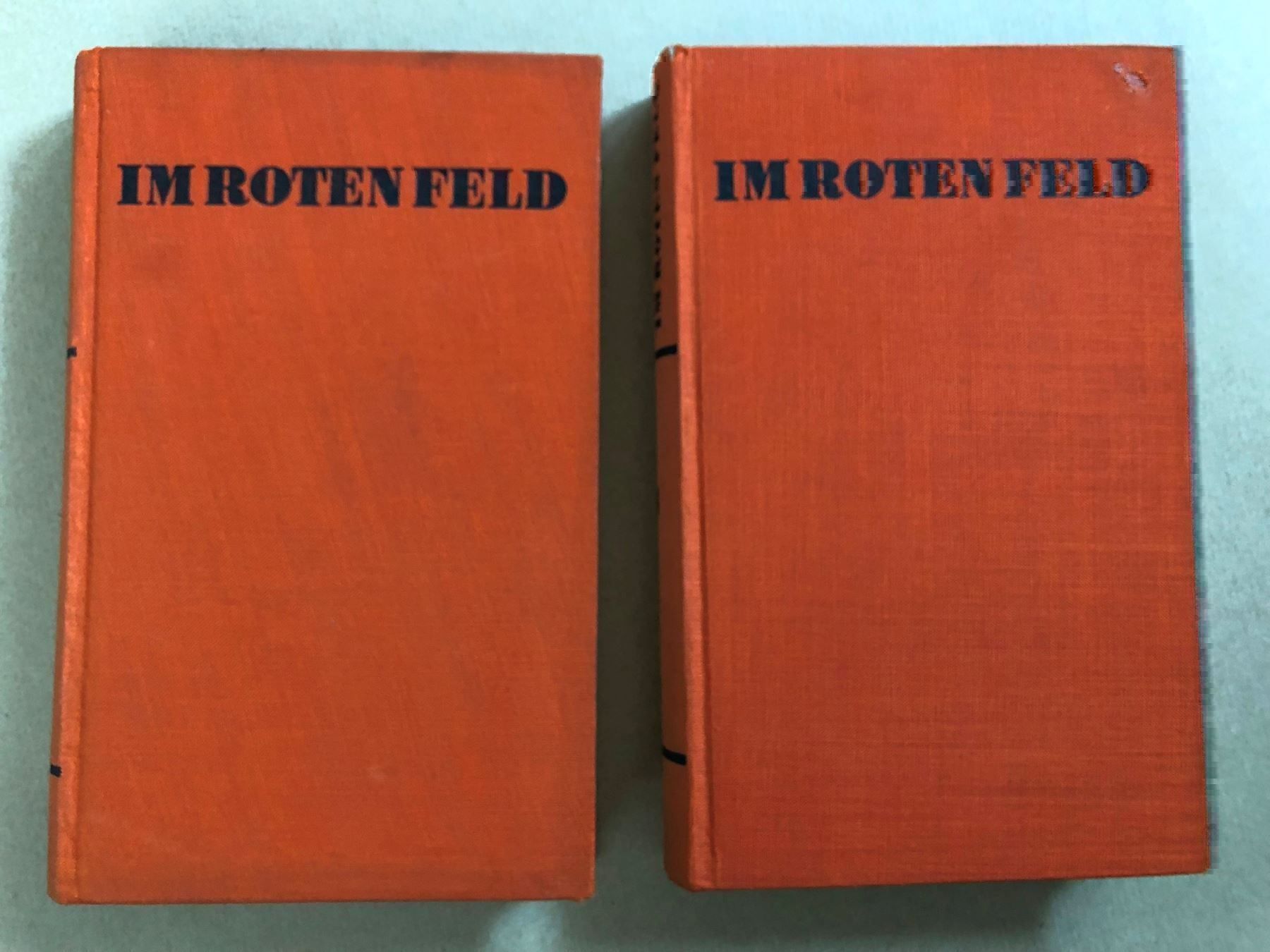 Bücher: Jakob Bührer: Im roten Feld I & II – Gebraucht aus Zürich von allp