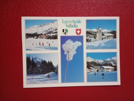 Lenzerheide Valbella mehrbildrig Winter mit Skigebiet 1999