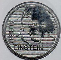 CH MÜNZE ALBERT EINSTEIN 5 FR 1979 ERHALT SIEHE SCAN