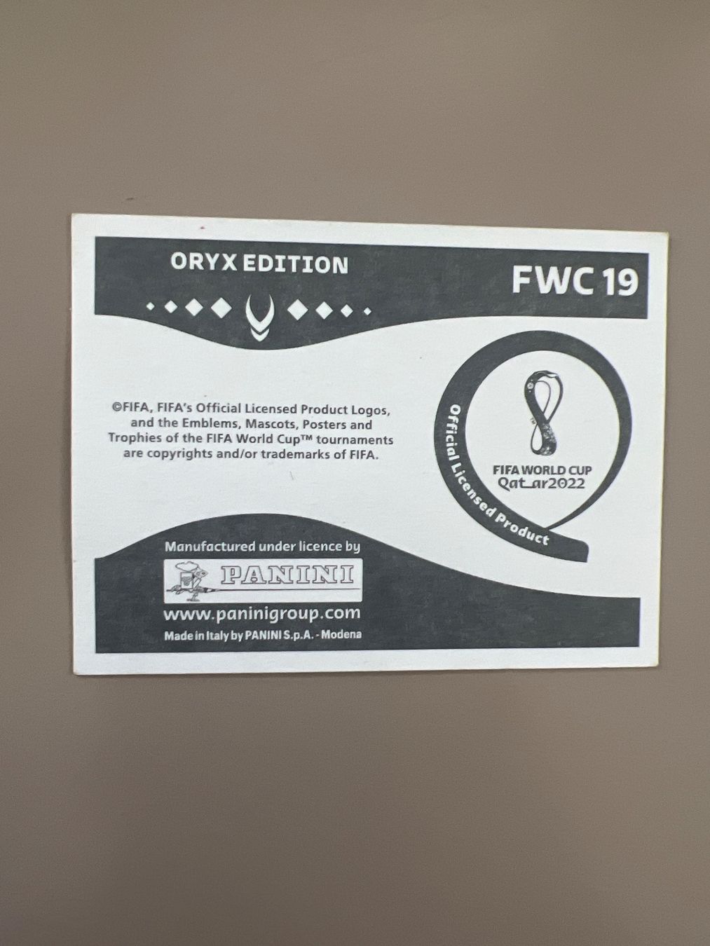 Panini Carte collezionabili: Panini Qatar 2022 Oryx Edition FWC19 Uruguay 1930 – Nuovo (secondo la descrizione) da Dietikon venduto da Emoruk 1