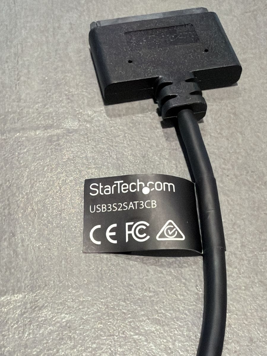 Lecteurs & Adaptateurs: StarTech USB 3.0 auf SATA Adapterkabel USB3S2SAT3CB – D'occasion à Ottenbach par LFHuber 3