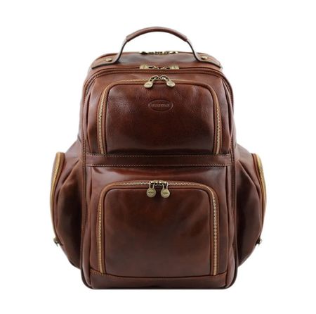 Lederrucksack Tokyo - Farbe: Braun