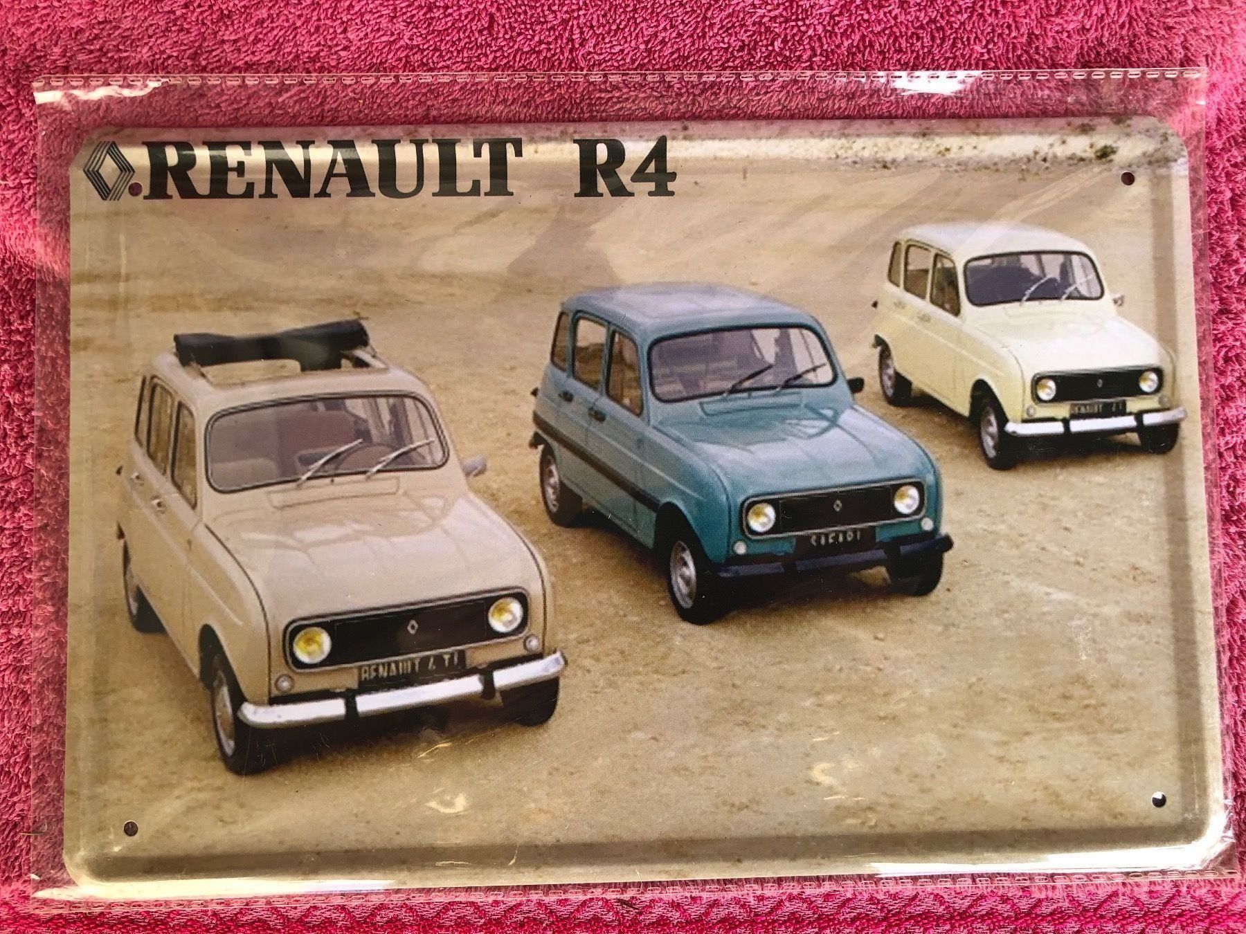 Ecriteaux: Renault 4 Oldtimer classic – Neuf (Voir description) à Reinach AG par rares75