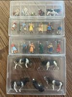 Preiser H0 (1:87) Figuren-Konvolut – Bauernhof & Landleben