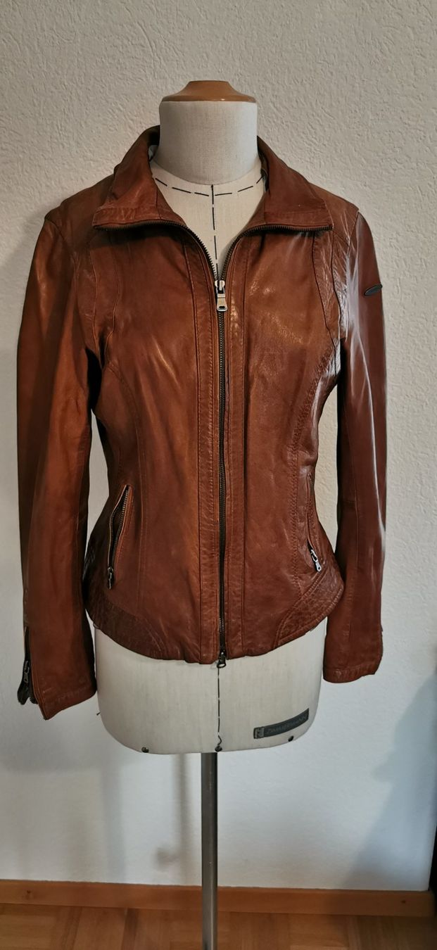 Giacche: Weiche, neuwertige Lammlederjacke Gr. 34 – Nuovo (secondo la descrizione) da Zwillikon venduto da Leewii 9