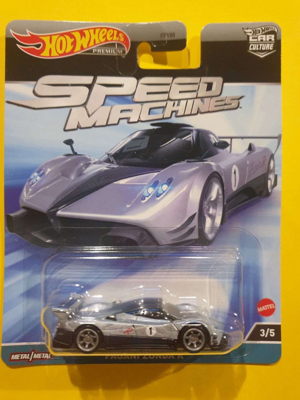 Hot Wheels Modellini d'auto: Hot Wheels PAGANI ZONDA R – Nuovo e nell'imballaggio originale da Oftringen venduto da Rotor 1