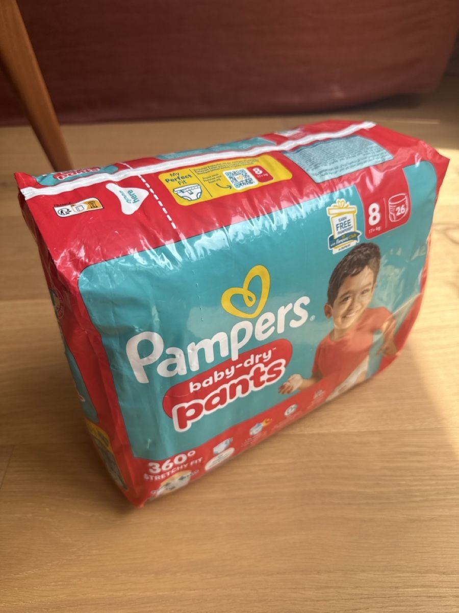 Pampers Windeleimer & Windeln: Pampers 8. New unopened.  – Neu und originalverpackt aus Forch von anuita