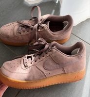 Nike Air Force 1 Sneaker Wildleder lila 
