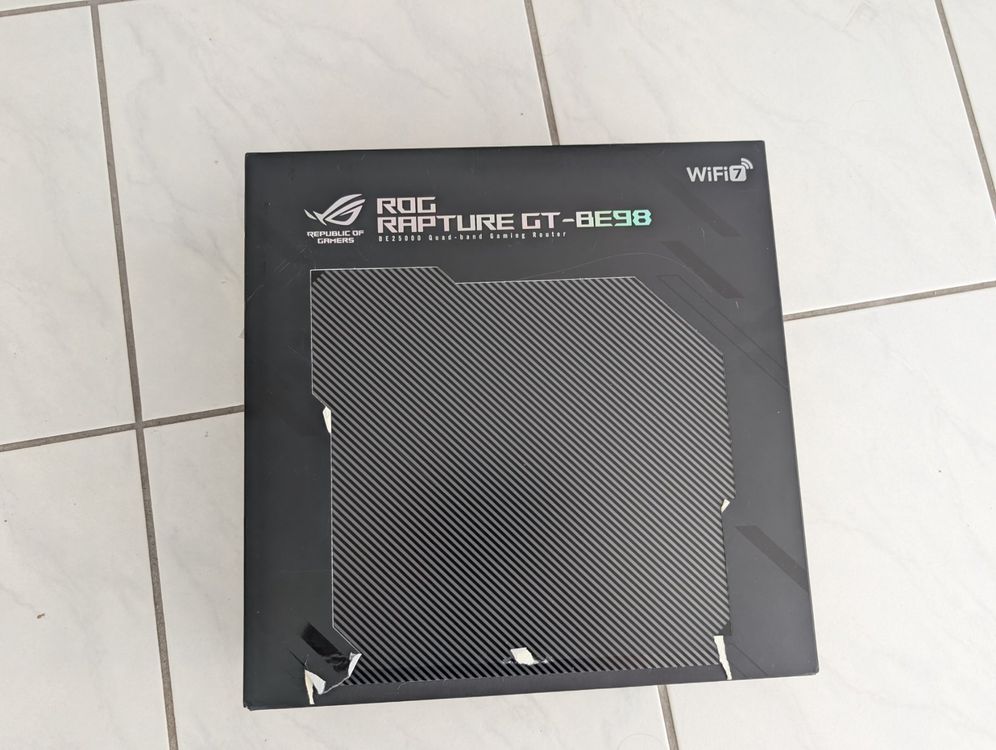 ASUS ROG Rapture GT-BE98 | Gaming Router WIFI 7 (Gebraucht) in Gisikon ...