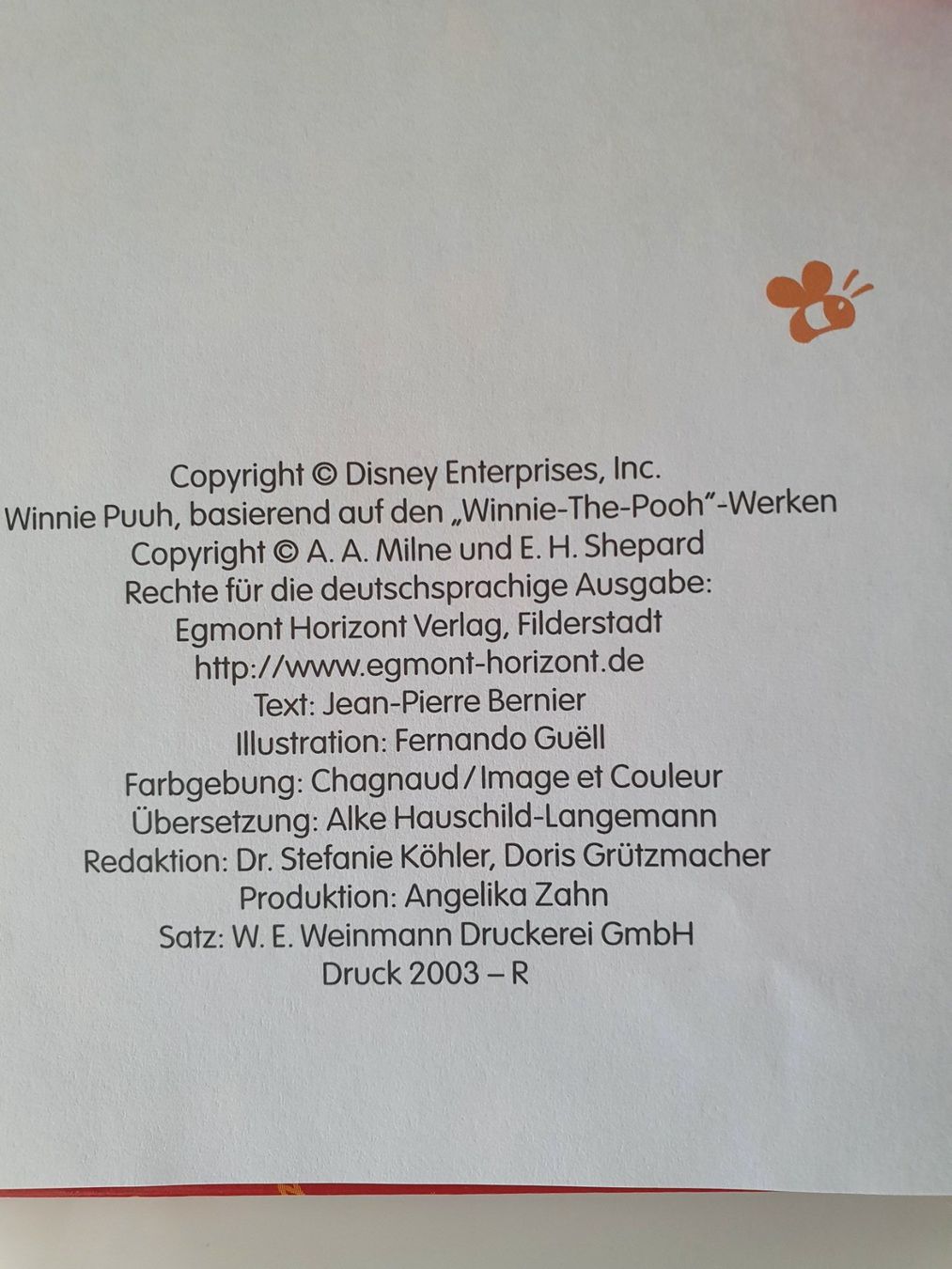 Libri: Winnie Puuh - Entdecke Vögel / Disney – Usato da Oberdorf BL venduto da BaldenEagle 1