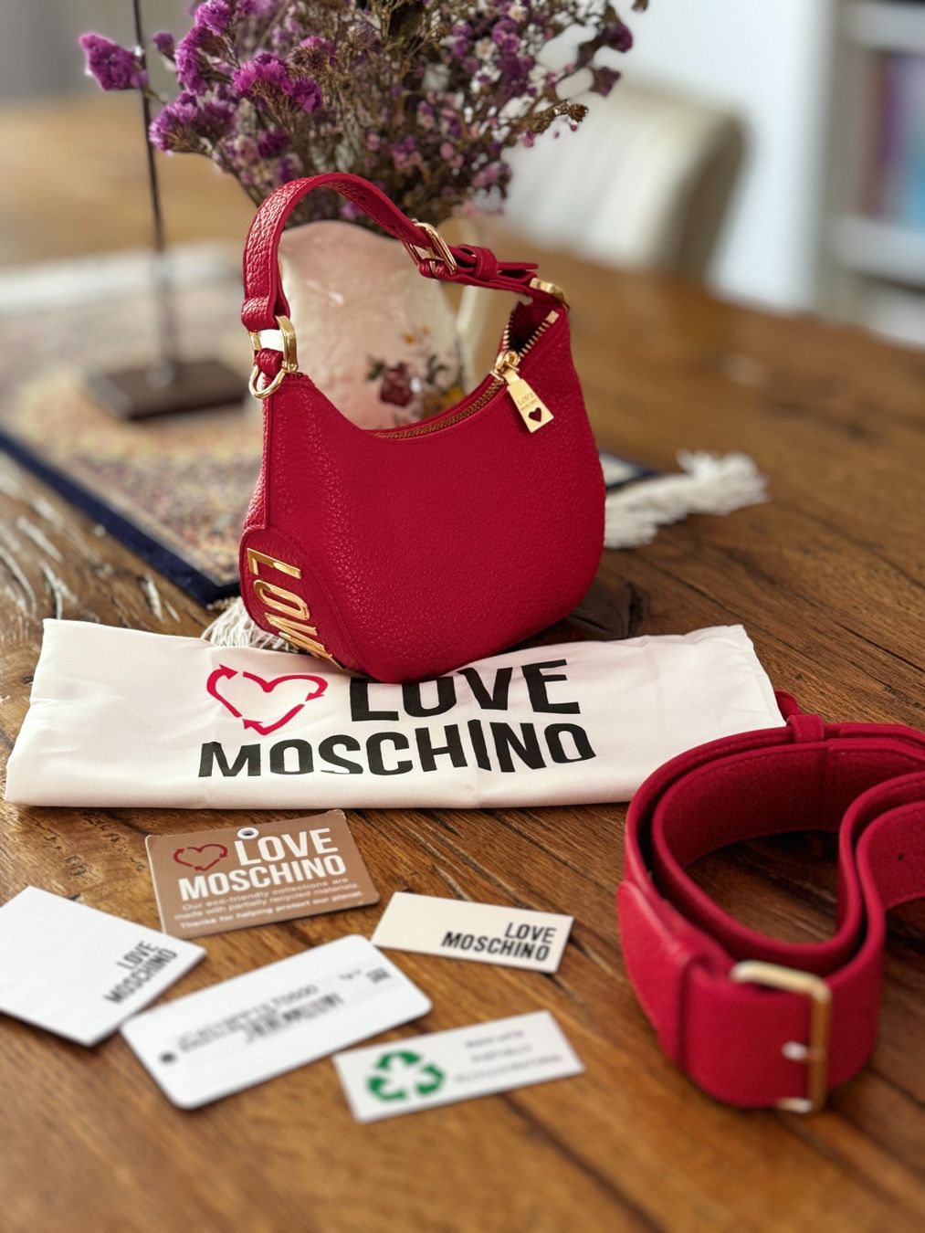 Moschino Borse da donna: Moschino Täschchen rot – Usato da Muttenz venduto da einfach-schoen 4