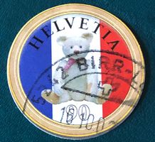 Nr.1054 GESTEMPELT 100 Jahre Teddybär 2002  