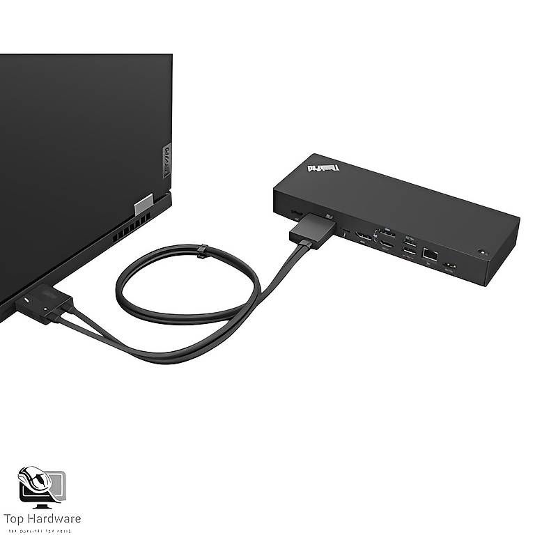 Lenovo Docking station: Lenovo ThinkPad Thunderbolt 4 Workstation Dock 300Watt – Usato da Gränichen venduto da Top-Hardware 1