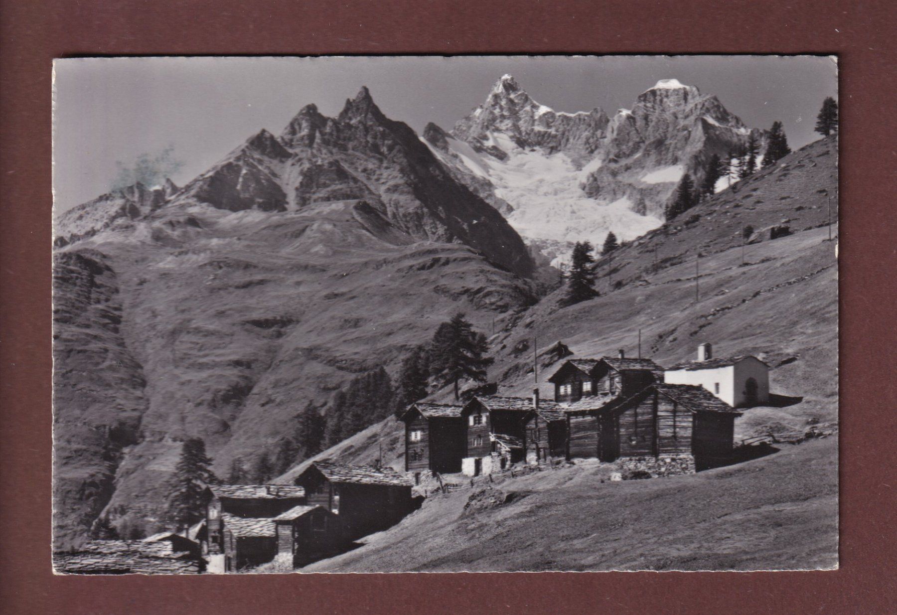Cartoline postali: Zermatt - FINDELEN - Obergabelhorn – Usato da Pully venduto da nicecards