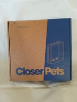 Closer Pets Katzenklappe 4-Way Anthrazit, Neu & OVP