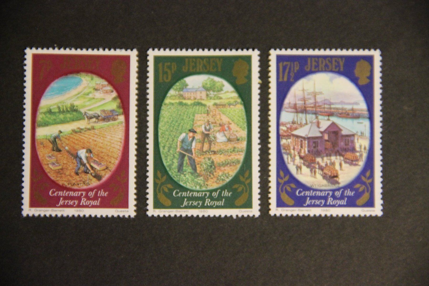 Tutti i francobolli: Jersey 1980 - Jersey potato** – Nuovo (secondo la descrizione) da Jona venduto da Southafrica07