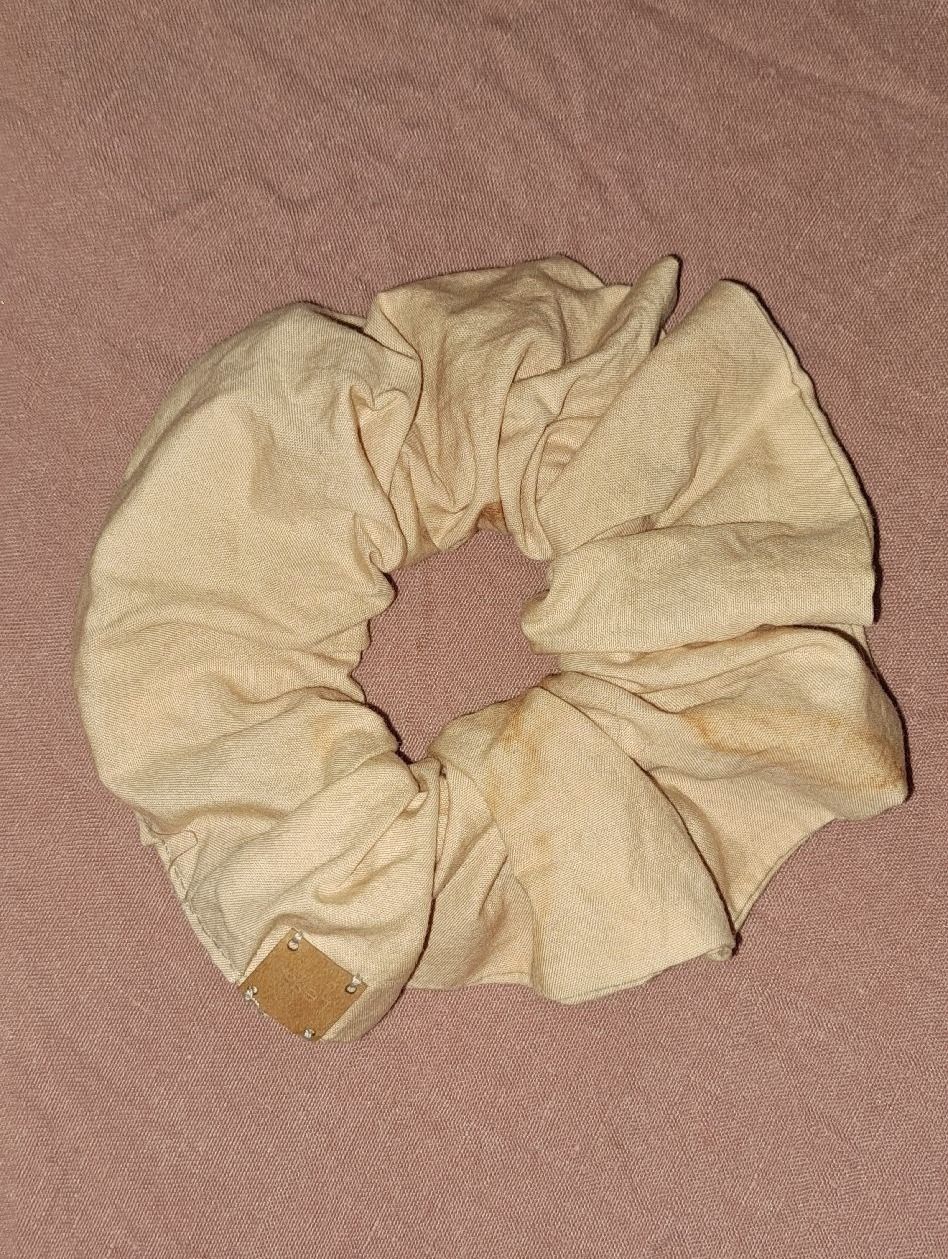 Accessori per capelli: 5 pflanzen gefärbte Scrunchies – Nuovo (secondo la descrizione) da Richterswil venduto da Viorella 2