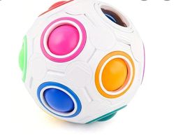 Magischer Regenbogenball, Knobelspass für Gross und Klein!