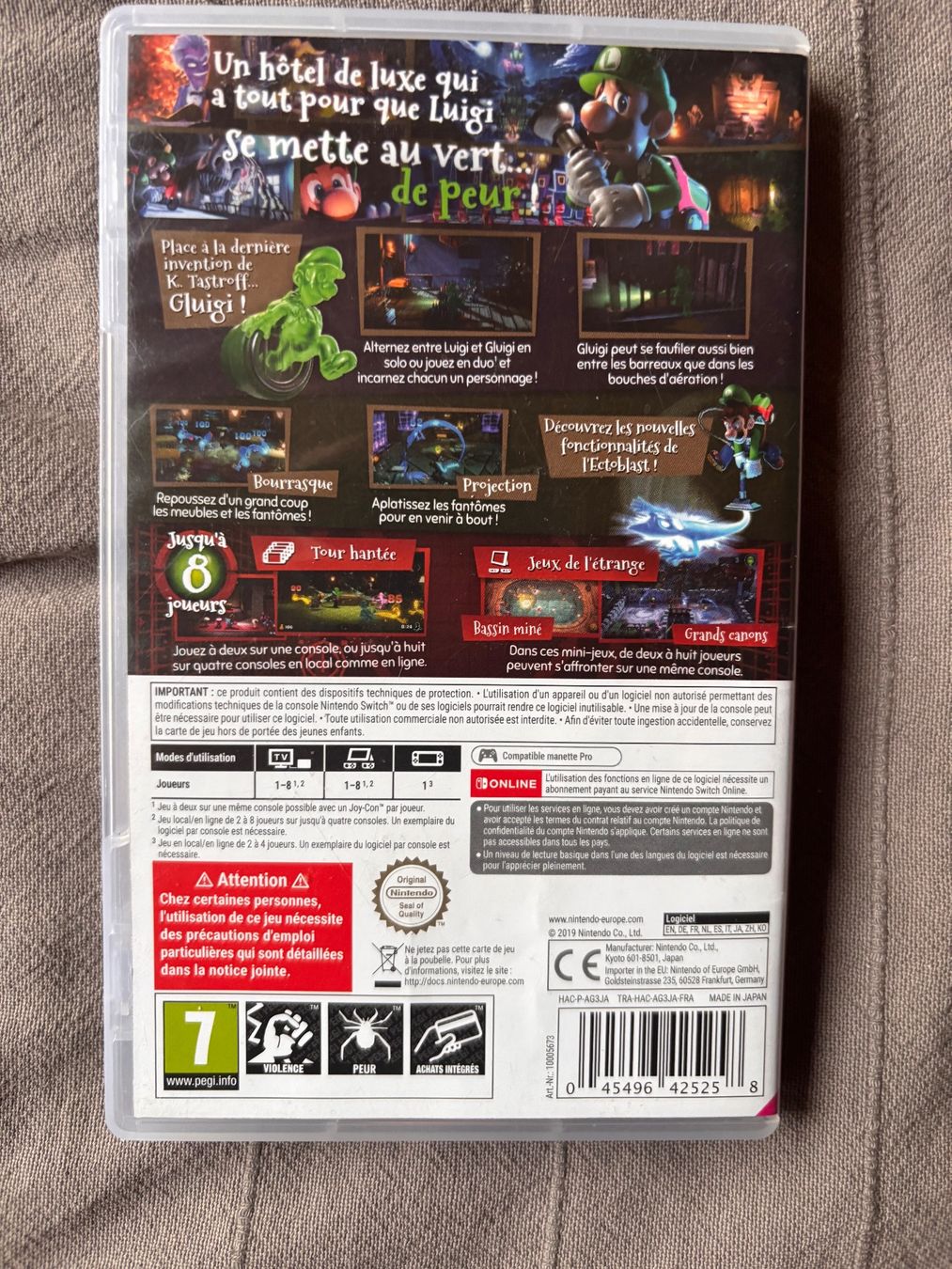 Nintendo Giochi: Jeu Switch 1 / Luigi's Mansion 3 – Usato da Châtel-St-Denis venduto da Vaillant1 1
