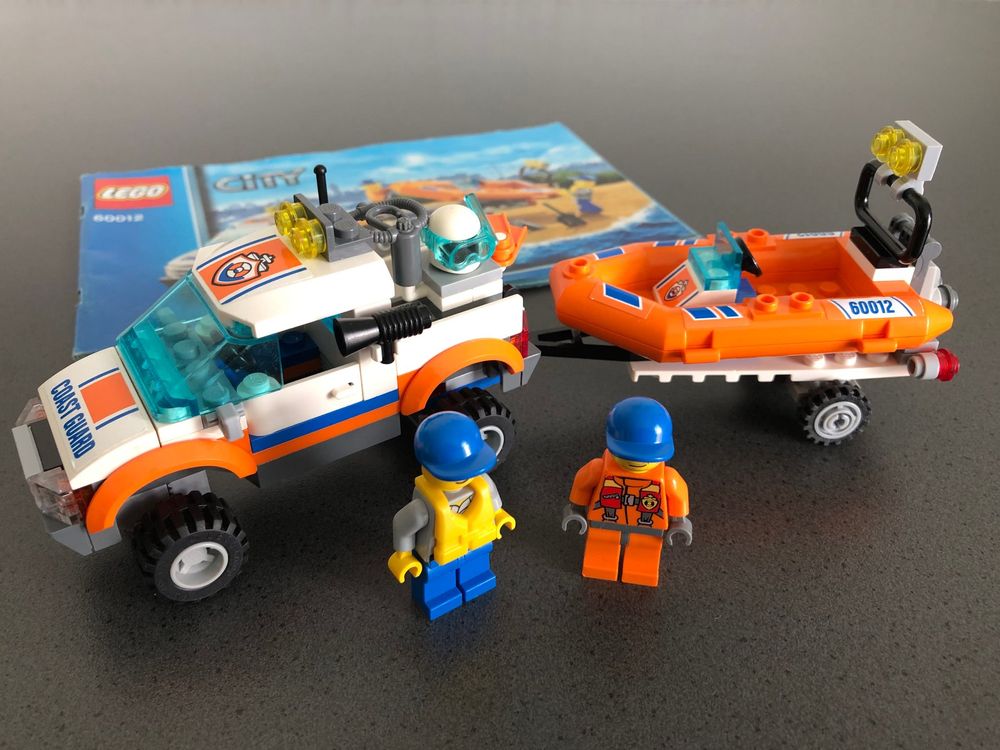LEGO City 60012 Küstenwachenfahrzeug mit Schlauchboot | Kaufen auf Ricardo