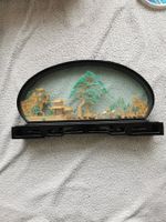 Asiatische Miniatur Korken landst, Sammlerstück, Top Zustand