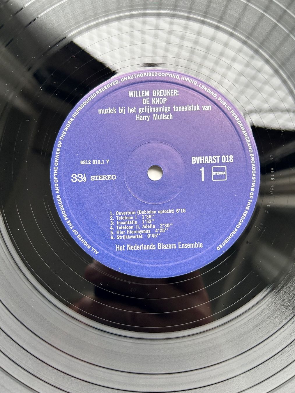 Dischi in vinile: Willem Breuker "De Knop" LP – Usato da Lausanne venduto da Pask1 2