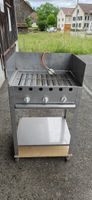 Edelstahl Grillwagen 3 Brenner mit Schlauch, Sommer-Angebot!