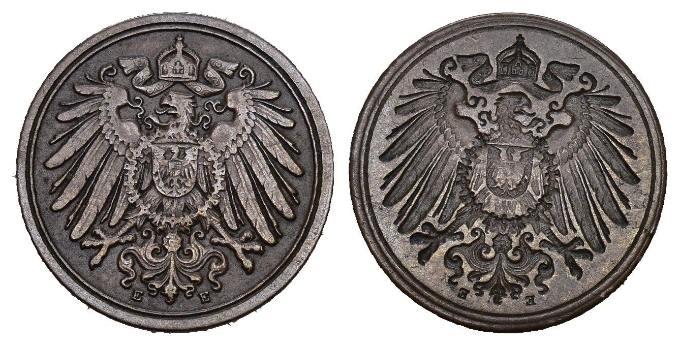 Alle Münzen: Kaiserreich O.J – Gebraucht aus Bern von numismatictops