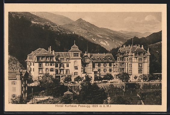 Cartes postales: AK Passugg, Hotel Kurhaus – D'occasion à Berlin par bartko-reher
