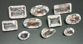 Lot 50.24 ct Morganites (N° 18) - Valeur 2'500.- Fr.