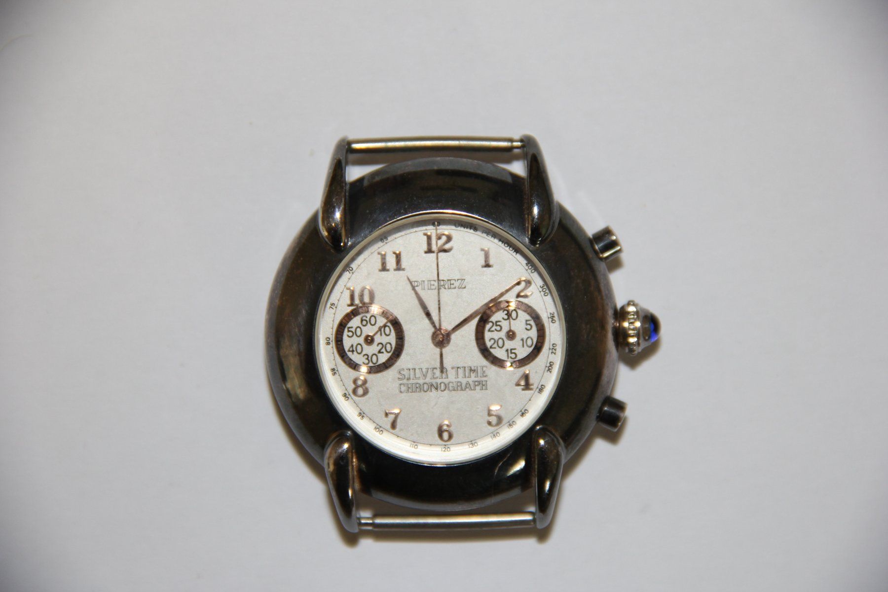 Orologi: Pierez Silver Time Chronographe numeriert – Usato da Corgémont venduto da pia_p5cv 3