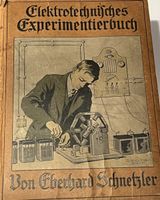 Elektrotechnisches Experimentierbuch 1920 Jugendstil Technik