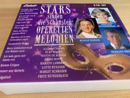 Stars Singen Die Schönsten Operet - 3 CD