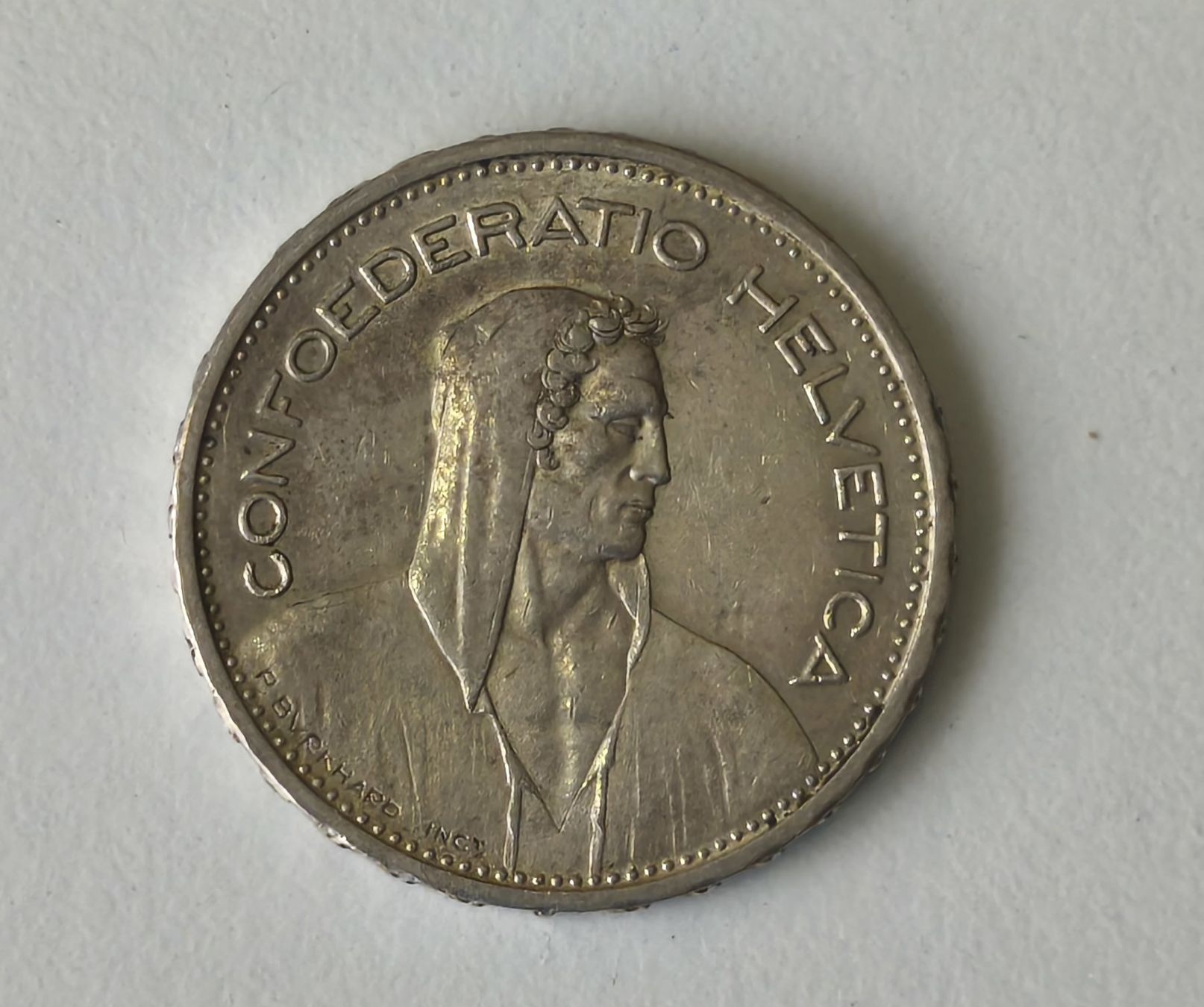 Tutti le monete: 5FR: 5-Franken-Silbermünze 1967 B – Usato da Hagendorn venduto da Thom.74