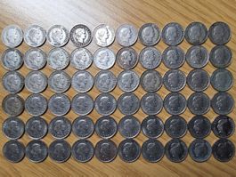 10 Rappen 1884/1984 - Lot 60 Stück!