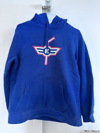 Kloten Hoodie mit Unterschriften EHC Kloten 