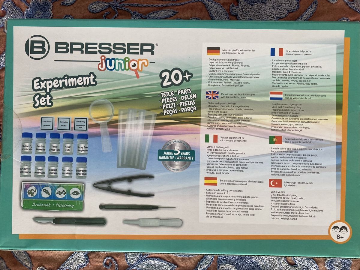 Kit di costruzioni: Bresser junior Experiment Set neu und ungeöffnet – Nuovo e nell'imballaggio originale da Muri b. Bern venduto da mugichan1 1