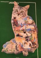Katzen-Puzzle 1000er - Katzenumriss